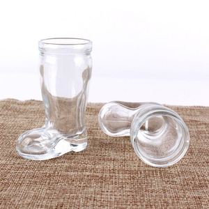 Vasos con Forma Personalizada de 1.5 oz al por Mayor, Mini Vasos de Chupito con Forma de Bota - Product Image 3