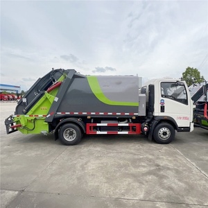 Factory HOWO 6000L <b>Waste</b> Collection Garbage Truck 4x2 Small Garbage Compactor Truck - Product Image 3