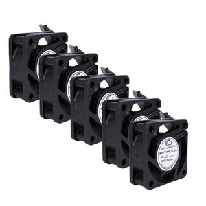 Hoge Kwaliteit 12V Dc Kogellager Micro-Luchtventilator 6000Rpm 7cfm Draadlengte 130Mm + 110Mm Behuizing Oem Odm - Product Image 1