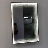 Lumière vidéo Led Dance Floor Led Infinity Mirror Fullkenlight Rectangulaire 3d Moderne Certificat CE Restaurants Rectangle Rond