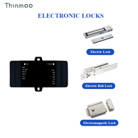 Thinmoo BC220 4G GSM Teclado Inteligente Sem Fio para Controle de Acesso IoT com Gestão Remota e Entrada Sem Chave para Locais Remotos