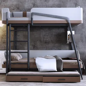 saleable Easy to install good quality metal frame furniture bunk beds safe Children furniture kid bunk beds kids