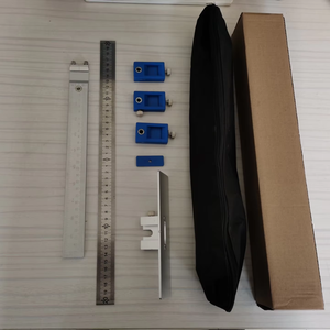 Công Nghiệp Chế Biến Gỗ Tủ Phần Cứng Jig Có Thể Điều Chỉnh Hợp Kim Nhôm Đấm Định Vị Khoan Hướng Dẫn Kéo Cài Đặt Xử Lý Công Cụ - Product Image 2