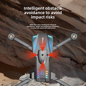 Dron <span class=keywords><strong>FPV</strong></span> Profesional S18 <span class=keywords><strong>con</strong></span> <span class=keywords><strong>Cámara</strong></span> 4K <span class=keywords><strong>y</strong></span> Controles Remotos <span class=keywords><strong>GPS</strong></span>, Motor sin Escobillas de 6 Ejes para Juguetes Voladores - Product Image 4