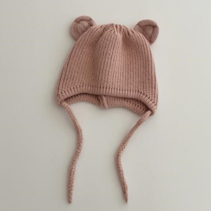 Gorro de Punto para Niños, Gorro Cálido para Cubrir las Orejas <span class=keywords><strong>en</strong></span> Otoño e Invierno, Gorro de Lana para Niños, Niñas y Bebés con Adorables Orejas Pequeñas - Product Image 6