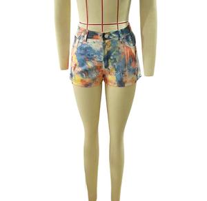 All'ingrosso nuovi arrivi Boutique di moda estiva stampa digitale Hot <span class=keywords><strong>Sexy</strong></span> 2025 <span class=keywords><strong>Mini</strong></span> <span class=keywords><strong>Shorts</strong></span> - Product Image 1