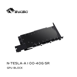 <span class=keywords><strong>Bykski</strong></span> N-TESLA-A100-40G-SR Nouveau bloc d'eau pour GPU, design entièrement métallique pour Tesla A100 40GB de bureau - Product Image 3