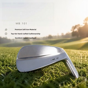 Têtes de fers de golf en fer doux forgé, lot de 4/PW, disponibles pour droitiers et gauchers, Mira Mb-10, uniquement pour remplacement - Product Image 1