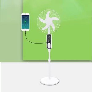 Ventilateur de support rechargeable 12V DC Ventilateur électrique à batterie solaire Enduatrial <span class=keywords><strong>Euronet</strong></span> Ventilateur solaire DC - Product Image 4