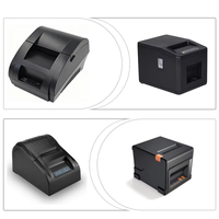 Printer Thermal Mini 58mm Portabel untuk Stiker, Struk, Faktur, Barcode, dan Label
