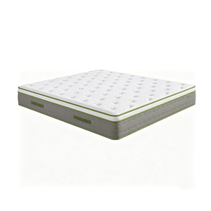 10-Inch Hybrid Pillow Top King Mattress in a <b>Box</b> Gel <b>Memory</b> Foam Pocket Spring Medium Firmness for Hotel Bedroom Use M80 10 Inch - Product Image 2