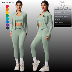 Breathable Lightweight Spandex Nylon Gym Fitness Sets Wholesale Buyers Gym Sets For Womens Sets For Womens Yoga for Yoga Workout