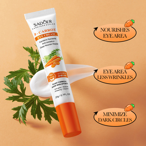 OEM SADOER Crème <span class=keywords><strong>pour</strong></span> <span class=keywords><strong>les</strong></span> <span class=keywords><strong>yeux</strong></span> aux herbes Carotte biologique naturelle Vitamine B Hydratante Anti-<span class=keywords><strong>rides</strong></span> Meilleure crème <span class=keywords><strong>pour</strong></span> <span class=keywords><strong>les</strong></span> soins oculaires - Product Image 3