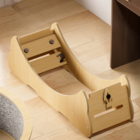 Vente en gros : Grande roue d'exercice interactive en bois pour chats, jouet d'intérieur pour animaux de compagnie