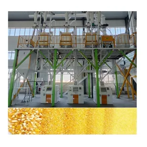 High quality complete 30ton corn flour mill corn milling machine