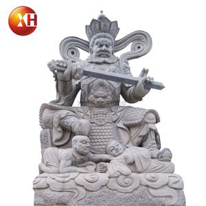 Puerta de entrada de templo chino, escultura de budismo al aire libre, tallado a mano, piedra de granito, grandes, cuatro Deva, Reyes, estatuas, Carvings, gran oferta - Product Image 6