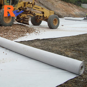 Fabricant de géotextiles Tissu en fibres longues non tissées perforées à l'aiguille <span class=keywords><strong>Géotextile</strong></span> blanc - Product Image 1