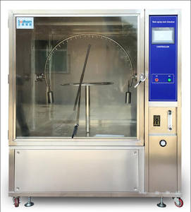 <span class=keywords><strong>IPX3</strong></span> IPX4 Regens prüh prüf kammer mit oszillieren dem Rohrs chritt motor für Außen beleuchtung und Abdichtung von Autoteilen - Product Image 4