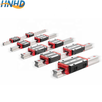 Chariots de guidage linéaire CNC haute précision série MR (MR45/MR55/MR65/MR100) avec roulements en acier inoxydable pour l'automatisation