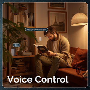 Interruptor de Botón Pulsador de 3 Vías/Un Solo Polo MOES Star Ring Tuya WiFi, Requiere Cable Neutro, Control Remoto por Aplicación, Control por Voz con Alexa y <span class=keywords><strong>Google</strong></span> - Product Image 4