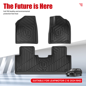 Chất lượng cao chống bụi lót sàn TPE 3D xe sàn Mat không thấm nước lót xe không trượt rhd xe mat cho leapmotor <span class=keywords><strong>C10</strong></span> 2024 - Product Image 2