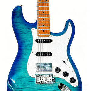 Guitare électrique Surpass Music High Gloss 39 pouces ST, corps en aulne, 6 cordes, style <span class=keywords><strong>Strat</strong></span> - Product Image 1