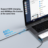 Câble USB Type C en aluminium à 90 degrés, charge rapide, tressé en nylon, pour téléphone portable, câbles de données, vente en gros