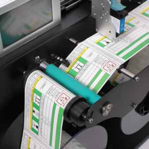 Máquina rebobinadora de impresora de mesa Yaomatec, máquina rebobinadora automática de <span class=keywords><strong>alta</strong></span> velocidad, pequeña máquina rebobinadora de etiquetas de rollo a rollo - Product Image 6