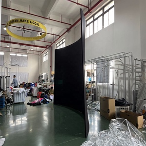 Dễ Dàng Cài Đặt Chụp Ảnh Cong Màn Hình Xanh Phông Nền Chromakey <span class=keywords><strong>Studio</strong></span> - Product Image 6