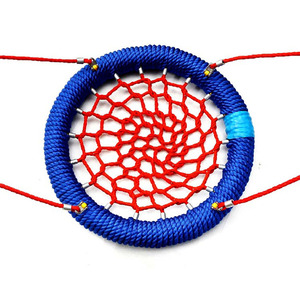 Venta caliente Round Dia 120cm Resistente a los rayos UV Combinación Cuerda Nido para niños Asiento oscilante - Product Image 1