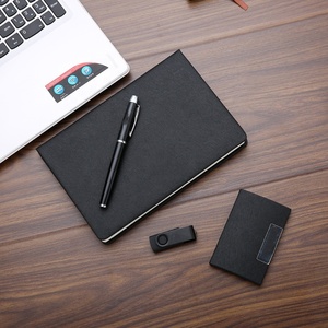 Coffret cadeau 2023 Coffret cadeau d'affaires Logo personnalisé Porte-cartes isotherme / Bloc-notes / <span class=keywords><strong>Stylo</strong></span> / Clé USB - Product Image 3