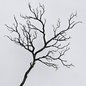 B005 Grandes Branches d'Arbre Artificielles en Plastique Imperméables pour Décoration Extérieure Mariage Vert Café Bleu Blanc - Product Image 1