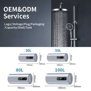 <span class=keywords><strong>Calentador</strong></span> <span class=keywords><strong>de</strong></span> Agua Eléctrico Duradero y Eficiente en Consumo <span class=keywords><strong>de</strong></span> Energía con Tanque para Uso Doméstico o Comercial Pequeño - Product Image 4