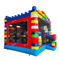 Blocs de construction château gonflable château sautant à vendre château sautant gonflable pour les enfants