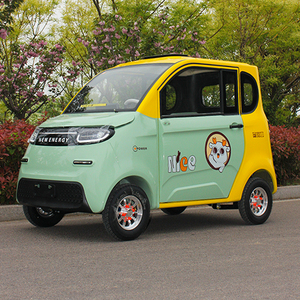 Piccolo veicolo per adulti <span class=keywords><strong>automobili</strong></span> puro chiuso Ev ciclomotore 2 posti 4 ruote adulti Mini auto elettriche - Product Image 3