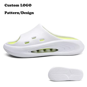 Sandalias BreezeStep Evergreen Abiertas, Suaves, Impermeables, de EVA, con Masaje, Suela Gruesa, Ligeras, Antideslizantes, Acolchadas, con Diseño a Cuadros - Product Image 2