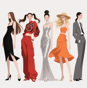 <span class=keywords><strong>Vestido</strong></span> <span class=keywords><strong>Midi</strong></span> Casual de Verano para Mujer, Tejido Ecológico, Cintura Natural, Cuello Redondo, Manga Larga, Color Champán, en Oferta - Product Image 5