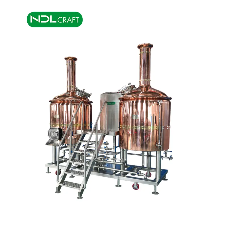 NDL Craft Copper Bierbrau kessel 500L Ausrüstung für Brewpub Beer Brewery Restaurant