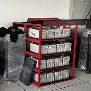 Étagère métallique multifonctionnelle double face légère pour usage industriel dans les centres de données et les systèmes d'énergie renouvelable - Product Image 1
