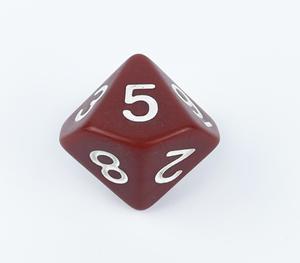 Bán buôn rỗng 10 mặt coc mô hình ngọc trai DND xúc xắc trong suốt Acrylic D10 Hội Đồng Quản trị trò chơi công cụ giảng dạy đa diện bền - Product Image 6