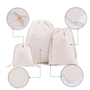 Bulk Custom <b>Canvas</b> <b>Drawstring</b> <b>Bag</b> Washable <b>Canvas</b> String <b>Bag</b> Custom String <b>Bag</b> for Gym Events - Product Image 2