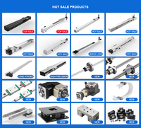 Rails de guidage linéaires CNC de précision HGR25 en gros, nouveau type, composant essentiel en acier chromé avec bloc de roulement, moteur, poids 0,5 kg