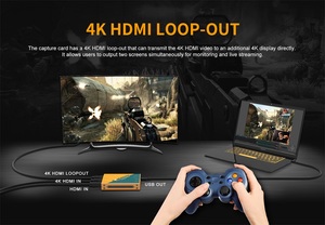 Carte de <span class=keywords><strong>capture</strong></span> vidéo AVMATRIX UC2218-4K 4K 60 avec double entrée et sortie en boucle, USB3.0 Plug & Play, compatible Windows/Linux/Mac - Product Image 5