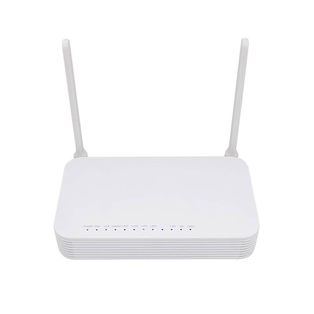 Brand New Dual Band Gpon Ont F668 Dual WiFi 4GE+1TEL CATV WIFI2.4/5G ONU Router Low Price Fiber Optic Cable SC WIFI ROUTER