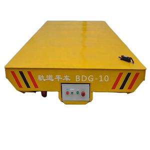 산업용 PERFTE 스틸 전기 플랫 카 맞춤형 사양 전송 트롤리 - Product Image 4