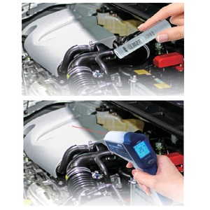 Termómetro Infrarrojo Profesional de Plástico TRUSCO con Pantalla LCD, Resolución de 0.1°C, Función de Apagado Automático, Modelo TDH-330 - Product Image 5