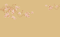 Papier peint mural imprimé en 3D personnalisé, papier peint mural fleuri, autocollants muraux végétaux, papier peint mural botanique, arbre, oiseaux et fleurs