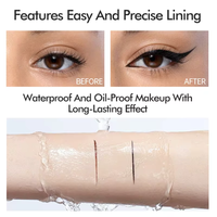 Crayon Eyeliner Liquide Mat Végétalien Bio de Haute Qualité, Longue Tenue, Imperméable, Personnalisable avec Votre Logo (Marque Privée)