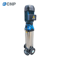 Seri CNP CDM ruang masuk dan Outlet terbuat dari besi cor pompa sentrifugal multi tahap vertikal untuk sistem pemadam kebakaran