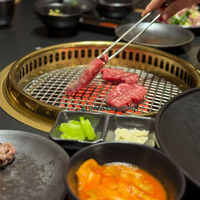 Grill de barbecue rotatif automatique Dansen, haute puissance, grill de barbecue en pierre volcanique sur mesure, grill à 14 brochettes